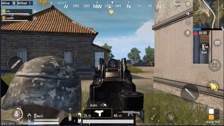 Wait for the enemy to get out of cover first