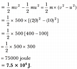 Work, Power And Energy Class 9 Extra Questions Science Chapter 11 10