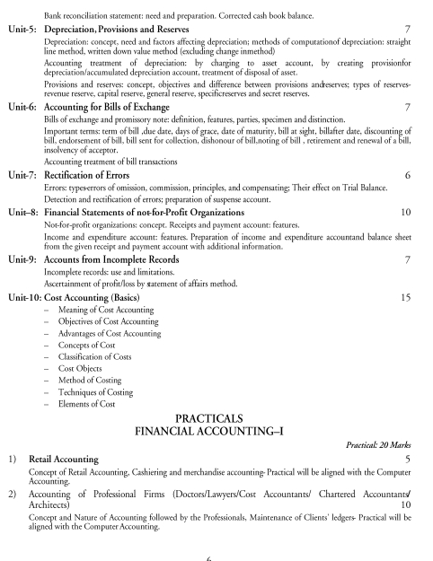  Accountancy and Taxation Syllabus 