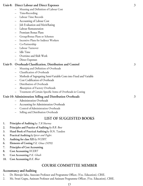  Accountancy and Taxation Syllabus 