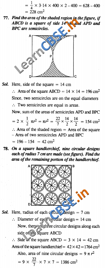 NCERT Solutions for Class 10 Maths SAQ 3 Marks