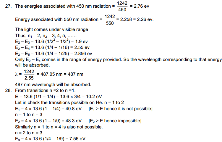Bohr's Theory and Physics of Atom hc verma solutions download