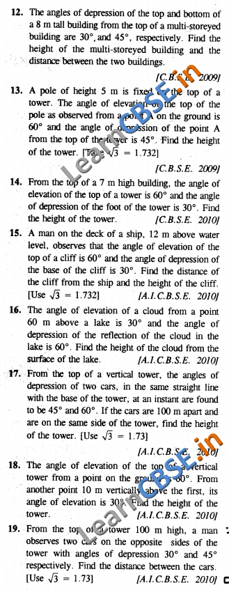 CBSE Class 10 Arithmetic Progressions Solutions CBSE Board Papers