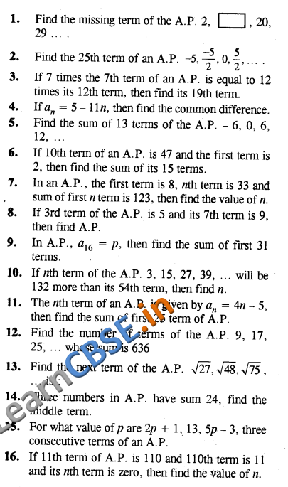 cbse-cce-summative-assessment-class-10-maths-arithmetic-progressions-vsaq-01
