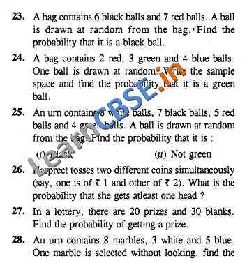 NCERT Solutions for Class 10 Maths CCE Summative Assessment SAQ 2 Marks,