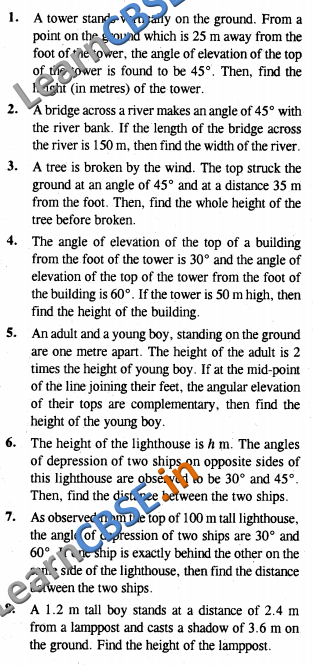 cbse-cce-summative-assessment-class-10-maths-some-applications-of-trigonometry-vsaq-01