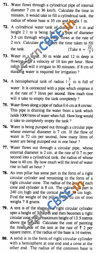  NCERT Solutions for Class 10 Maths CCE Summative Assessment SAQ 2 Marks 