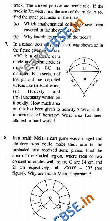  NCERT Solutions for Class 10 Maths Value Based Questions For Practice 