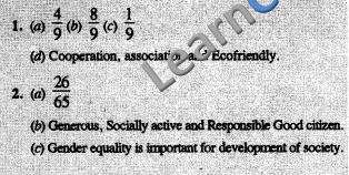 NCERT Solutions for Class 10 Maths Value base Questions Answers