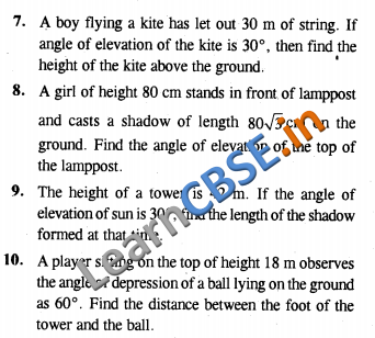  NCERT Solutions for Class 10 Maths Formative Assessment 