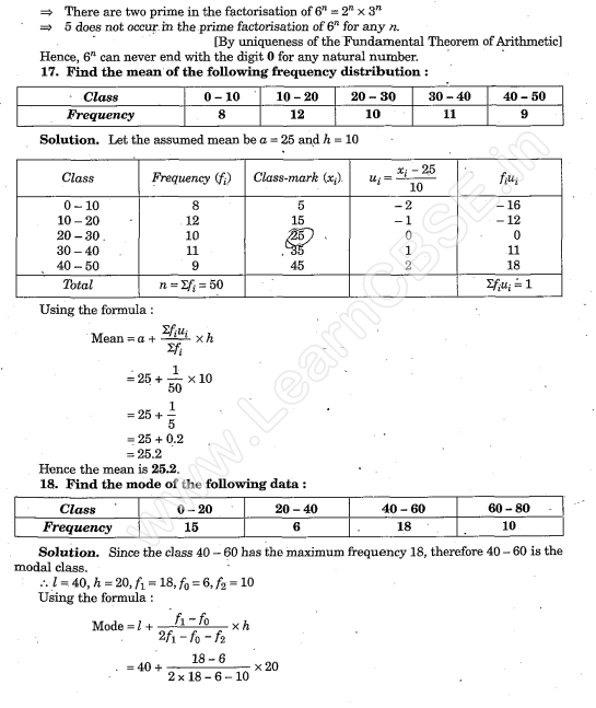 CBSE Sample Papers For Class 10 Maths SA1 Solved Papers