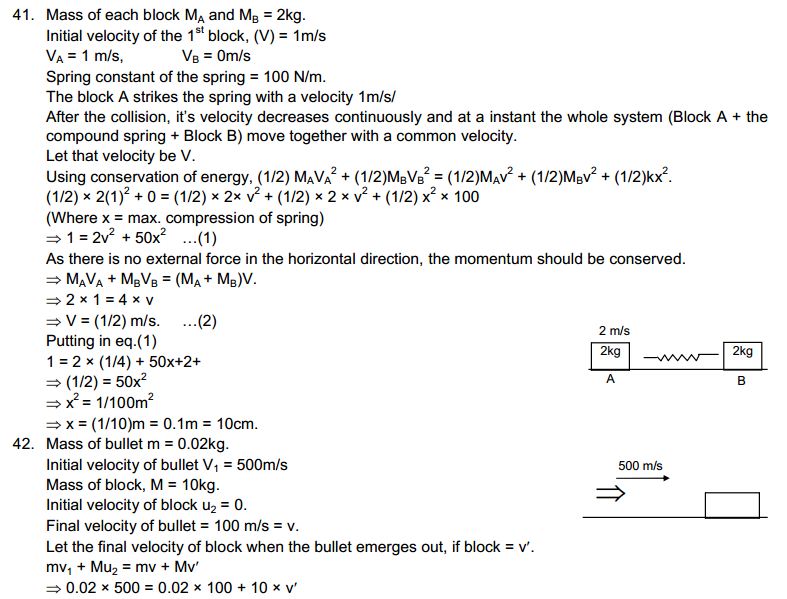  Centre of Mass, Linear Momentum, Collision HC Verma Concepts 