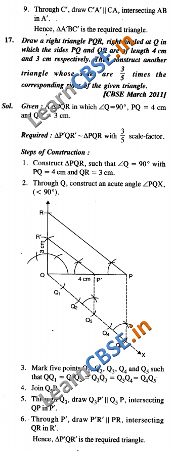  NCERT Solutions For Class 10 Maths SAQ 2 marks 