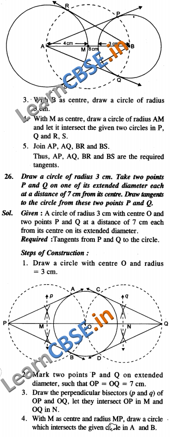  Constructions CBSE NCERT Solutions For Class 10 Maths SAQ 03