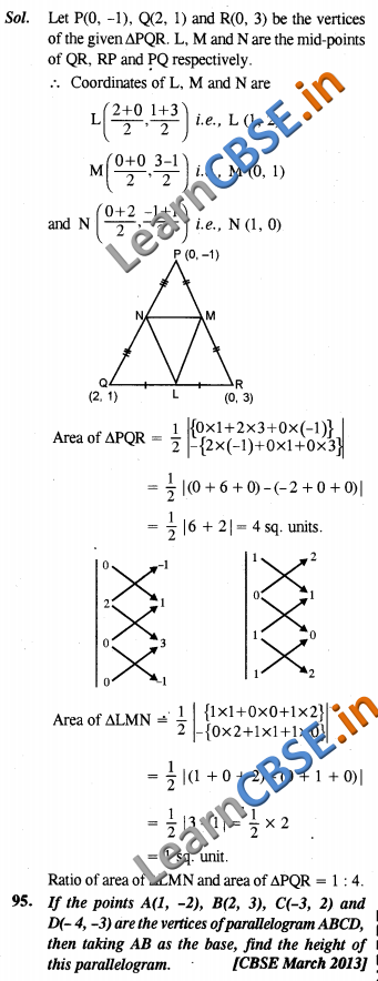 NCERT Solutions for Class 10 Maths Chapter 07