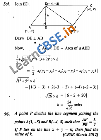 NCERT Solutions for Class 10 Maths LAQ