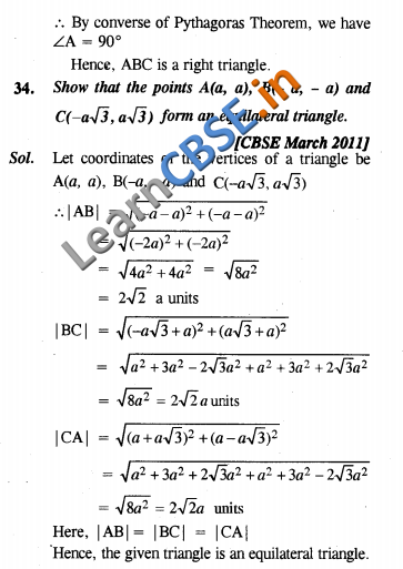 CBSE Class 10 Maths Coordinate Geometry 02