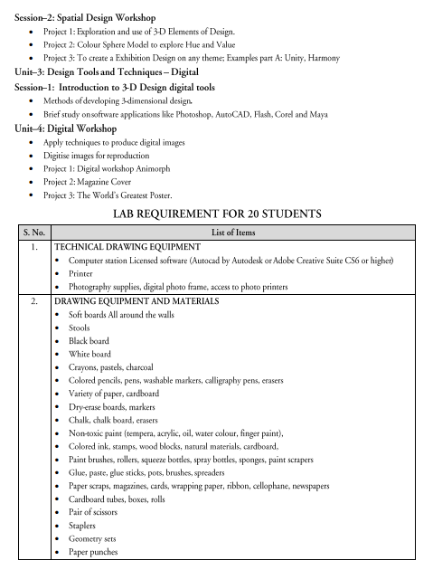  Design and Innovation Syllabus 