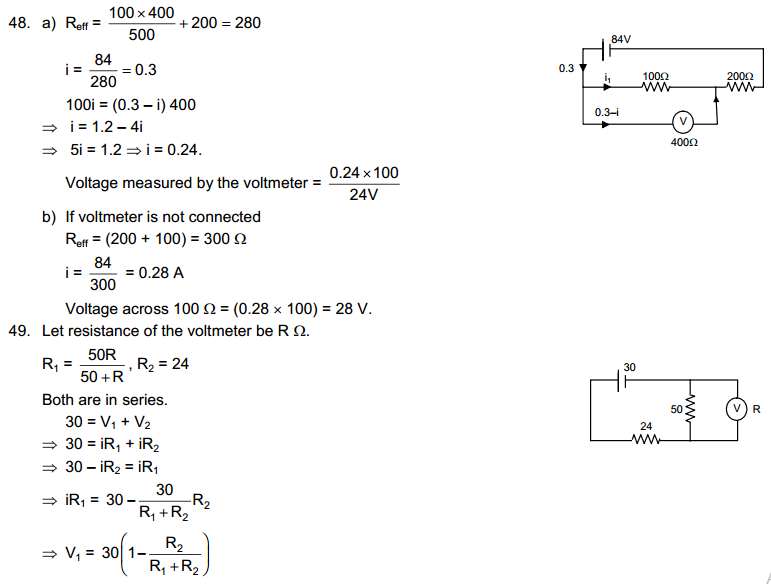 Electric Current in Conductors HC Verma Concepts of Physics Solutions