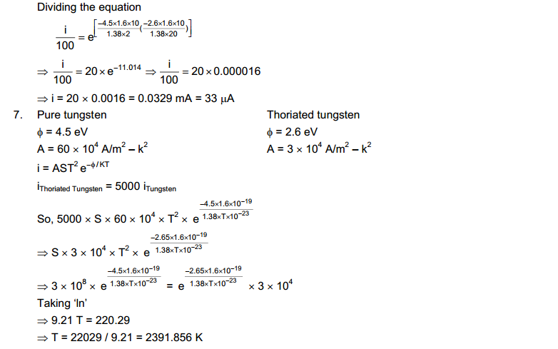 Electric Current Through Gases HC Verma Concepts of Physics Solutions