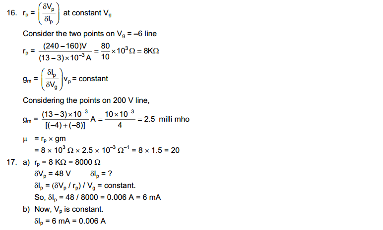 Electric Current Through Gases HC Verma Concepts of Physics Solutions