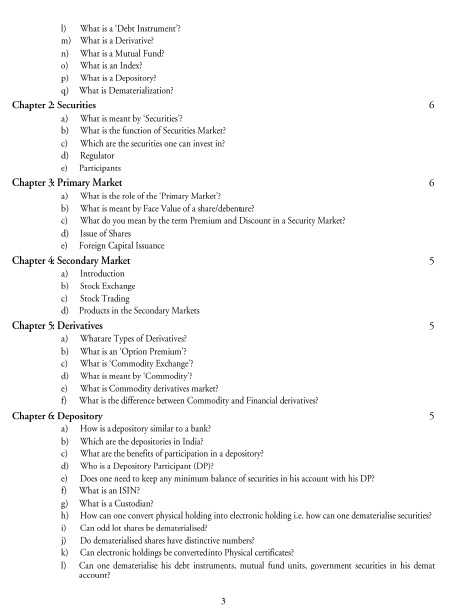  Financial Market Management Syllabus 