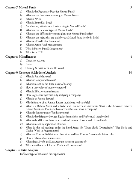  Financial Market Management Syllabus 