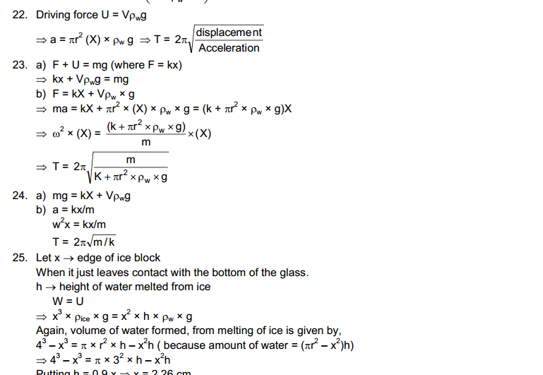 Fluid Mechanics HC Verma Concepts of Physics Solutions Chapter 13