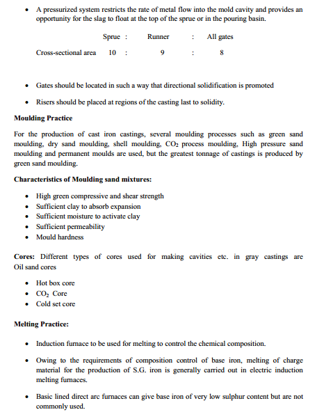  Foundry Technology Syllabus 