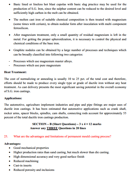  Foundry Technology Syllabus 