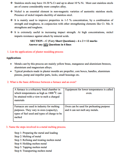  Foundry Technology Syllabus 