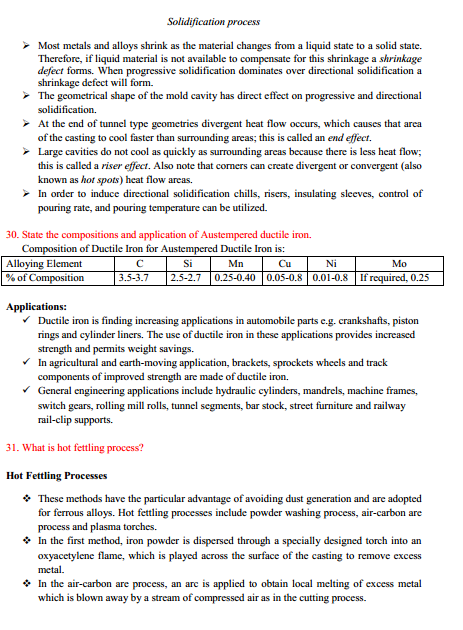  Foundry Technology Syllabus 