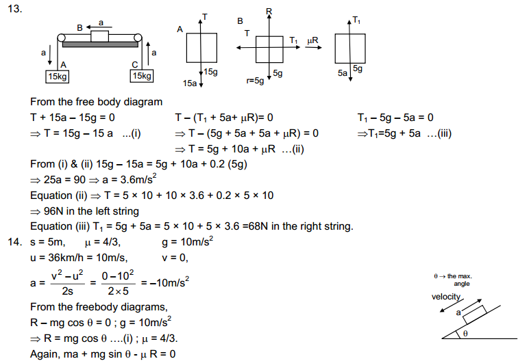 Friction HC Verma Concepts of Physics Solutions Chapter 6