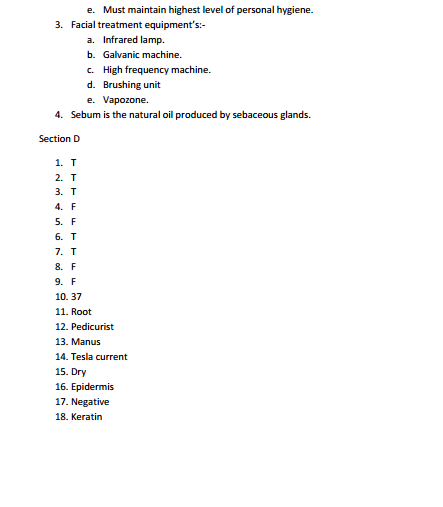  Health and Beauty Studies 