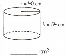 how to calculate volume of a cylinder