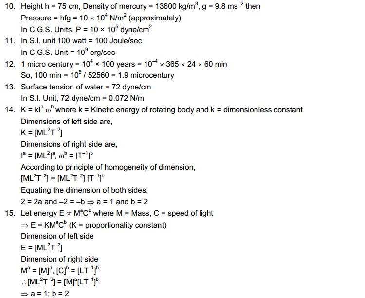 Introduction to Physics HC Verma Solutions to Concepts Chapter 1