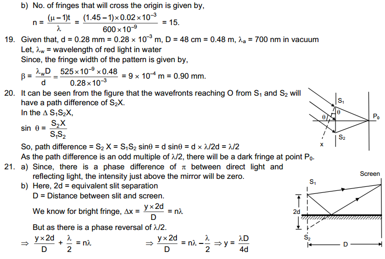 Light Waves HC Verma Concepts of Physics Solutions