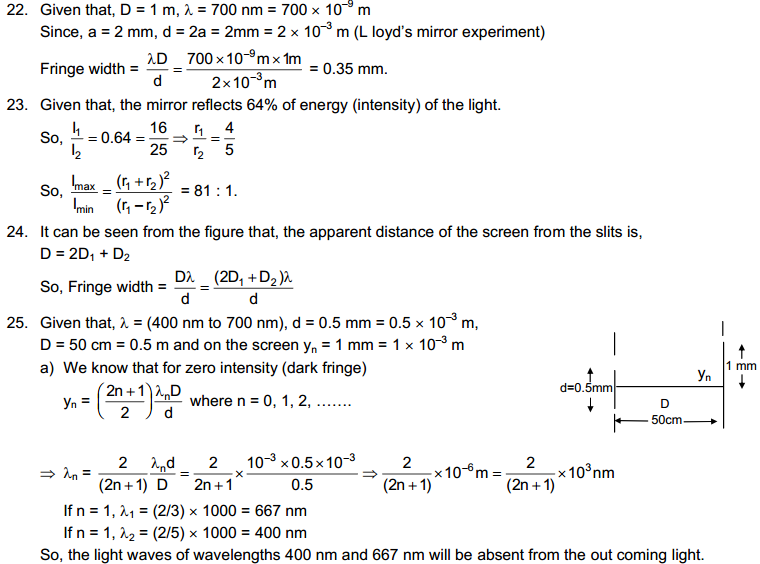 Light Waves HC Verma Concepts of Physics Solutions