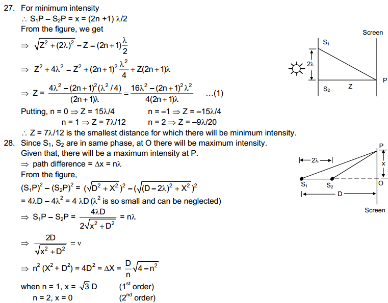 Light Waves HC Verma Concepts of Physics Solutions