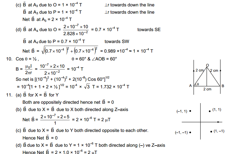 Magnetic Field Due to Current HC Verma Concepts of Physics Solutions