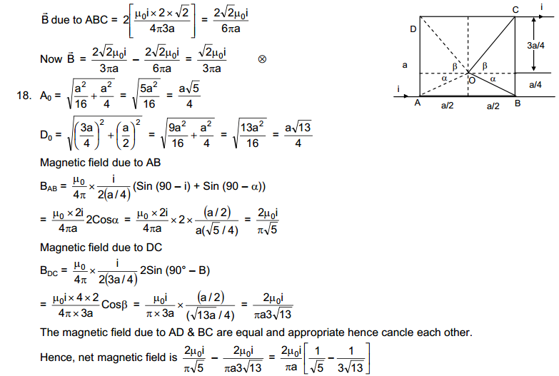 Magnetic Field Due to Current hc verma solutions download