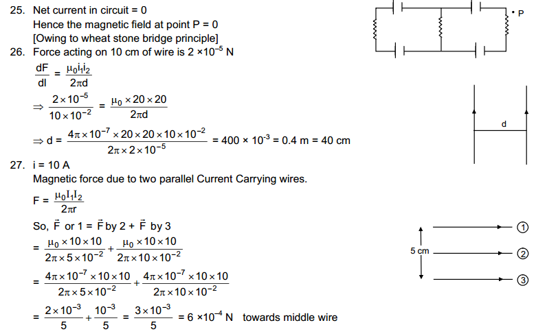 Magnetic Field Due to Current HC Verma Very Short Answer Type Solutions