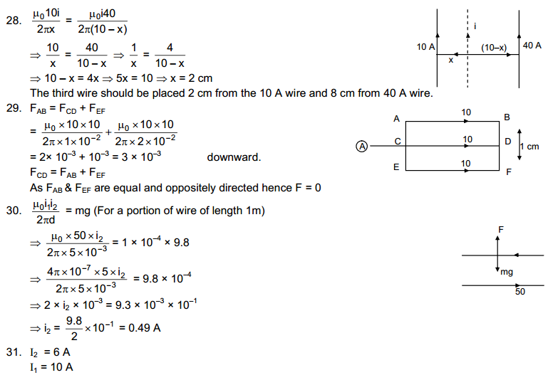 Magnetic Field Due to Current HC Verma Very Short Answer Type Solutions