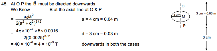 Magnetic Field Due to Current HC Verma Short Answer Type Solutions
