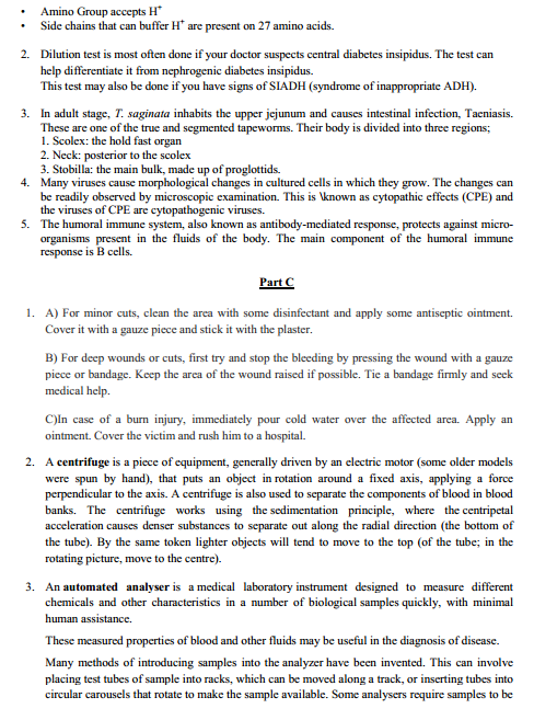  Medical Diagnostics Syllabus 