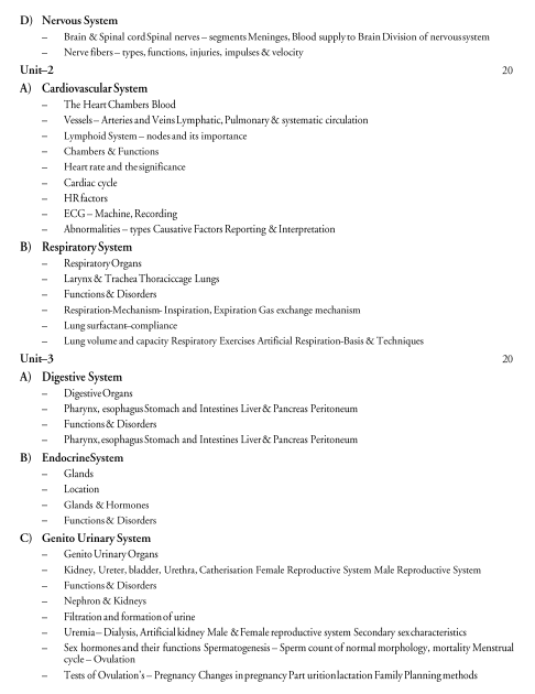  Medical Diagnostics Syllabus 