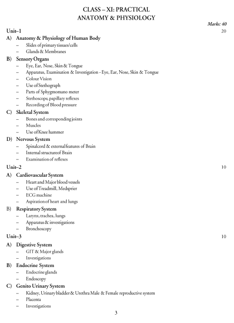  Medical Diagnostics Syllabus 