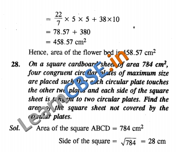 NCERT Solutions for Class 10 Maths NCERT Exemplar Solutions SAQ