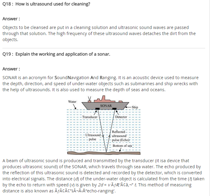 NCERT Solutions For Class 9 Science Chapter 12 Sound