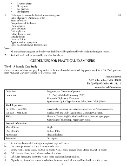  Office Secretaryship Syllabus 